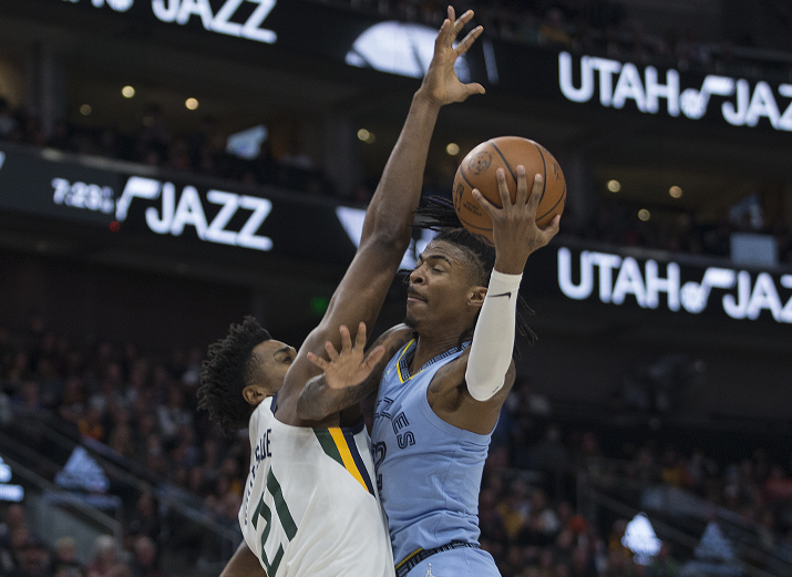 灰熊逆转爵士,莫兰德突破绝杀 灰熊逆转爵士,莫兰德突破绝杀